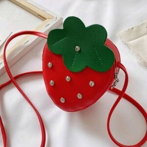 Red Strawberry Crossbody Bag